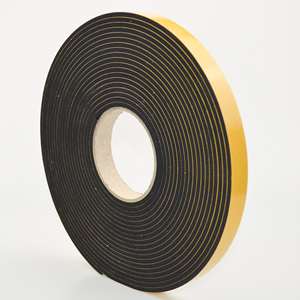 Moll EPDM Sealing Tape Black 10mm Width Automotive <b>Rubber</b> Gasket <b>Strip</b> - Product Image 4