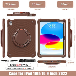 เคสซิลิโคนกันกระแทก ทนทาน ดีไซน์ใหม่ สำหรับ <span class=keywords><strong>Apple</strong></span> <span class=keywords><strong>iPad</strong></span> รุ่นที่ <span class=keywords><strong>10</strong></span> ปี 2022 ขนาด <span class=keywords><strong>10</strong></span>.9 นิ้ว - Product Image 6