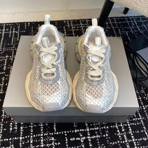 Luxurious Designer Fashion Brand Running <b>Shoes</b> with Cushioning Breathable Cow Leather Upper Comfortable for Walking - Product Image 1