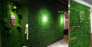 Plante artificielle en plastique PE Milan imperméable pour intérieur et extérieur <span class=keywords><strong>FM</strong></span> HOME, 40*60cm, pour la décoration d'hôtels, de parcs à thème et de jardins - Product Image 6