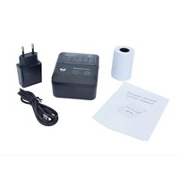Printer seluler USB Bluetooth portabel Mini 58mm, Printer penerimaan termal genggam nirkabel kecil, Printer Mobile USB gigi biru
