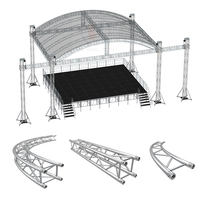 Système de treillis de tente de scène de concert extérieur structure en treillis treillis en aluminium