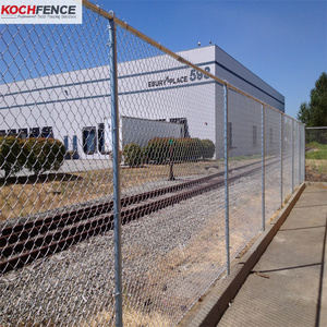 Giá Rẻ Giá PVC Tráng Hàng Rào Kim Loại Dây Lưới Bảng Điều Chỉnh Mạ Kẽm Chuỗi Liên Kết Dây Hàng Rào Từ Koch Thương Hiệu - Product Image 3