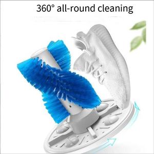 7.5kg Machine à laver et à sécher les chaussures Mini Machine à laver pour chaussures Laveuses à chargement par le haut semi-automatiques Laveuses de chaussures Dortoirs à domicile - Product Image 4