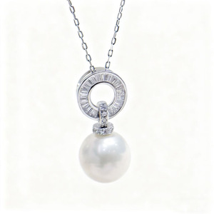 31447 Accesorios de Perlas DIY, Colgante de Plata S925, Soporte Vacío para Cuentas Redondas de 4mm, Collar para Mujer, Fornituras de Joyería, Tipo Espaciadores - Product Image 5
