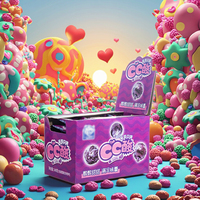 Kosher Bulk Sweets in Cool Cartoon Box Sweet Candy with Fruit Flavored Sour Taste Sugar Fruit Flavor Ingredients Packaged in Bag