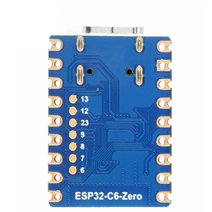 บอร์ด WiFi6ขนาดเล็ก ESP32 BT แผงวงจรสื่อสารสองโหมด ESP32-C6-Zero แฟลช ESP32-C6FH8 4MB สำหรับ aiot - Product Image 3