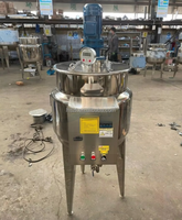 Machine multifonctionnelle de fabrication de mayonnaise, prix du réservoir de mélange en acier inoxydable à double enveloppe