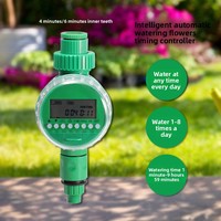 Pengontrol Penyiraman Bunga Otomatis, Pengontrol Katup Solenoid Taman, Pengontrol Irigasi Cerdas