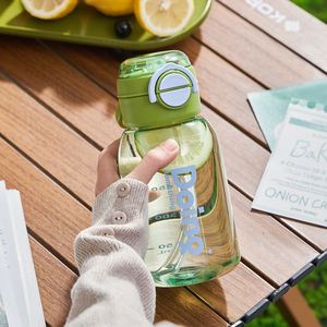 Wholesale Large Capacity Portable Cartoon Printed Plastic Labubu Cup With Straw Travel Mug Kids Water Bottle Custom Logo - Product Image 2