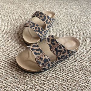 2026 Summer Style Tiger Pattern Men's Open Toe Slides Indoor Outdoor Customizable Patterns Wear-Resistant EVA <b>Insole</b> - Product Image 5