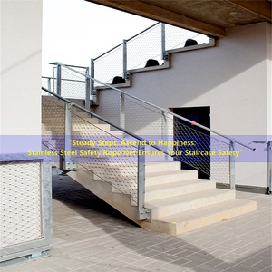 מגן רשת אבטחת רשת פרימיום נירוסטה חבל רשת ביטחון הבית התאספו בקלות טרליס עבור בתים משרדים ציבוריים - Product Image 2