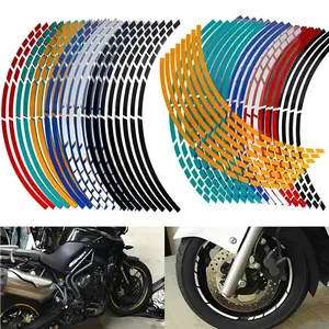 Cintas Reflectantes <span class=keywords><strong>para</strong></span> <span class=keywords><strong>Llantas</strong></span> <span class=keywords><strong>de</strong></span> Motocicleta, Adhesivos Decorativos Universales <span class=keywords><strong>para</strong></span> Ruedas <span class=keywords><strong>de</strong></span> Moto, <span class=keywords><strong>Cinta</strong></span> Impermeable <span class=keywords><strong>para</strong></span> <span class=keywords><strong>Llantas</strong></span> - Product Image 2