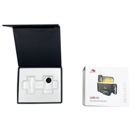 Boîte cadeau de luxe personnalisée à couvercle rabattable, plateau en pulpe de papier écologique, insert en pulpe moulée à froid pour la protection des appareils électroniques