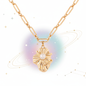 Collier Love Game Qin <span class=keywords><strong>Che</strong></span> avec pendentif coquillage perlé, chaîne trombone, bijoux raffinés, accessoire de jeu pour fans - Product Image 1