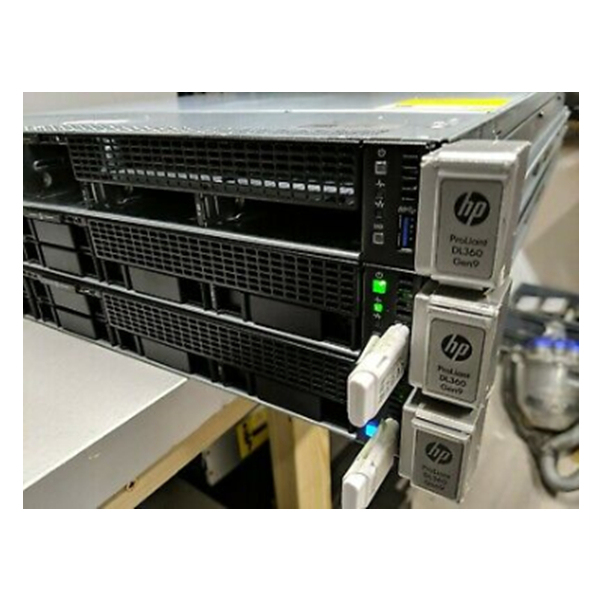 Refurbished Used Original ProLiant DL360 Gen9 Dual Intel Xeon E5-2600 V3/v4 Processors 1U Rack Server 24 DIMM Slots 800W Power