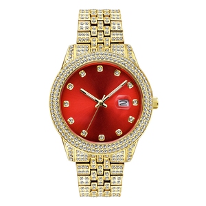 นาฬิ<span class=keywords><strong>ก</strong></span>าข้อมือผู้ชายแฟชั่น MISS FOX สีเขียว ประดับเพชร นาฬิ<span class=keywords><strong>ก</strong></span>าควอตซ์เรืองแสง <span class=keywords><strong>ก</strong></span>ันน้ำ - Product Image 3
