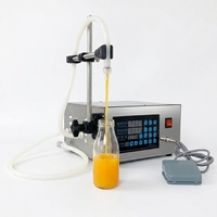 Machine de remplissage de liquides à commande numérique à prix abordable, petite machine de remplissage d'eau électrique portable