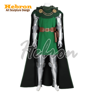 Ensemble complet personnalisé prêt-à-porter <span class=keywords><strong>de</strong></span> costumes <span class=keywords><strong>de</strong></span> personnage <span class=keywords><strong>de</strong></span> film Doctor Doom <span class=keywords><strong>de</strong></span> la Fantastique Quatuor pour hommes adultes pour Halloween - Product Image 5