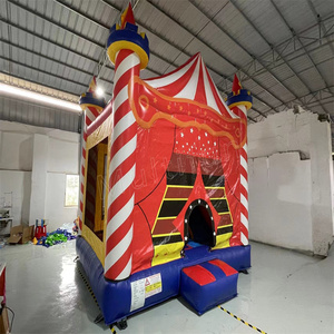 Castello gonfiabile all'aperto del circo del PVC con la <span class=keywords><strong>casa</strong></span> di rimbalzo di salto di divertimento dello scivolo per i bambini - Product Image 3