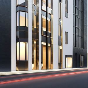 Modern Warm White 3000K LED Wall <b>Sconce</b> Outdoor Waterproof Aluminum Base Yard <b>Light</b> for Garden Courtyard Garden Wall <b>Light</b> - Product Image 3