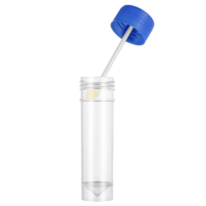 Recipiente para Recolección de Muestras de Uso Médico, Vaso de Muestreo de 30 ml con Cuchara para Orina, Heces, Investigación de Laboratorio - Product Image 1
