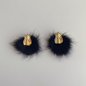 2024 nuovissimo Design invernale dolce Pom Pom Pom <span class=keywords><strong>orecchini</strong></span> invernali per le ragazze delle donne - Product Image 5