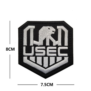 Spiel Flucht aus Tarkov USEC und BIRD Eskadron-Aufnäher KGB IR Reflexion taktisches Moral-Patch mit Haken-Schleifen-Rückwand - Product Image 6