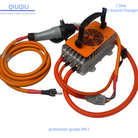 Chargeur embarqué 1500W pour véhicules électriques, scooters, voiturettes de golf, sortie 48V, étanche IP67, CAN-Bus, haute efficacité