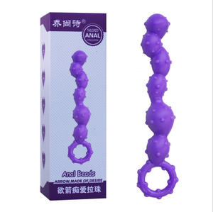 Wholesale Special-shaped <strong>Anal</strong> Beads Plug Body Safe Silicone Real Sex Feel Prostate <strong>Orgasm</strong> Reusable Easy Clean Adult Intimate Toy - Product Image 5
