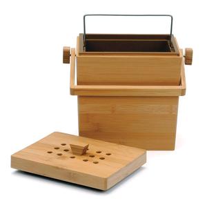 Kitchen Square Bamboo Compost bins garden compost bin for garden