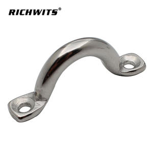 Poignée de pont en acier inoxydable 316 pour bateau et yacht, en forme de U, avec selle de pont, nouveau matériel de bateau, y compris rouleau d'ancrage et tuyau - Product Image 3