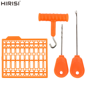 Aiguille à appâts pour la pêche à la carpe Hirisi avec boîte, outils pour appâts de pêche, accessoires de pêche à la carpe <span class=keywords><strong>BT08</strong></span> - Product Image 1