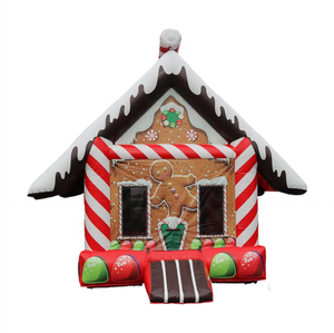 Oferta Especial: <span class=keywords><strong>Castillo</strong></span> Inflable Navideño Económico, Material <span class=keywords><strong>de</strong></span> PVC, Certificado CE, Capacidad para 8-10 Personas, Personalizable - Product Image 3