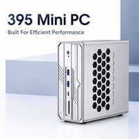 Mini PC AMD Ryzen AI Max+ 395 con 128 GB LPDDR5X, 4 Ranuras PCIe 4.0 SSD, Radeon 8060S, 10GbE, para Juegos, IA y Estaciones de Trabajo