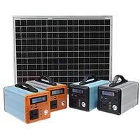 Sistema de Almacenamiento de Energía Solar de 200W para Montaje en Pared Exterior con Batería de Iones de Litio, Inversor de Bomba Solar Fuera de la Red