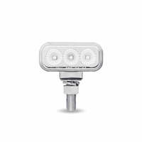 Schwerlast-LKW LED-Licht Gelb/Rot Positionsleuchte 1,5 Zoll Mini Doppelseitige Rechteckige Leuchte mit Reflektor LEDs 20 Dioden