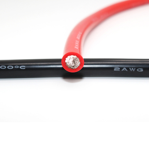 Cable de Silicona Flexible de Cobre Estañado de Alto Voltaje con Certificación ROHS RuiQi, Calibres 22, 20, 18, 16, 14, 12, 10, 8, 6, 4 AWG, Aislado, -60C - Product Image 4