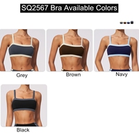 Yoga Set Dames Zachte Actieve Sportkleding Tweekleurige Sportbeha Biker Shorts Tweedelig Yogapak Gym Fitness Yogakleding