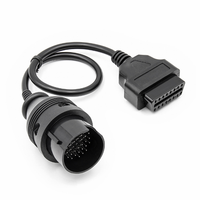 Best Quality 38 Pin to 16 Pin OBD1 to OBD2 Connect Cable Connector Adapter for MB Mercedes Car 38pin Obd Cable