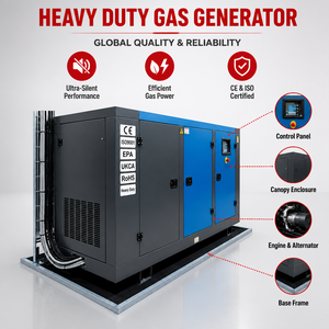 Générateurs 500 kVA alimentés par des moteurs Cummins, Perkins, Weichai, Yuchai, Steyr - Prix des générateurs diesel 500 kVA, 400 kW, 400 V, triphasés - Product Image 5