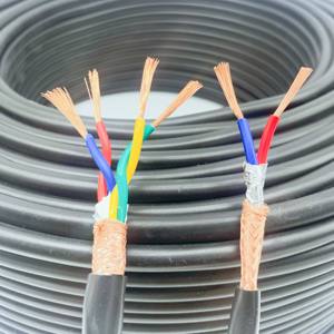 Cable blindado de par trenzado WDZN-RVSP-2*0.75/1.0 de baja interferencia y bajo humo, dedicado para salas de máquinas en construcciones de corriente débil - Product Image 3