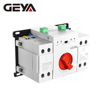 GEYA GATS-W8 Saklar Transfer Otomatis Berkualitas Tinggi 220V 3P ATS 10-63A Dual Power