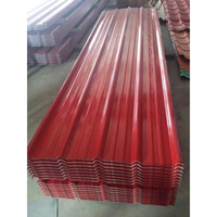Vorlackiertes Wellblech aus Verzinktem Stahl Farbiges Metalldachplatten-Set Verzinktes Dachblech