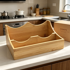 Pot à épices en bambou d'art populaire vietnamien avec couvercle, peint à la main, pour le stockage du sel, du sucre, du café, du thé et des assaisonnements dans la cuisine - Product Image 5