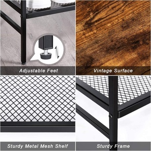 Armario Zapatero de Metal de 4 niveles con cajones, mueble para el hogar, venta al por mayor - Product Image 4