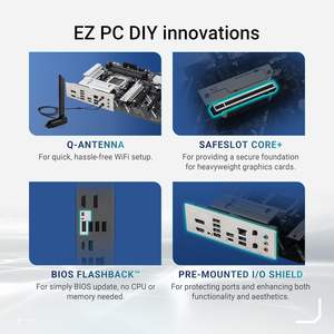 لوحة أم ASU Prime WIFI AMD AM5 B840 ATX متقدمة AI جاهزة DDR5 PCIe 3X <span class=keywords><strong>M</strong></span>.2 wi-fi 6E Gb LAN DisplayPort - Product Image 4