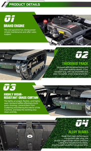 Cortadora <span class=keywords><strong>de</strong></span> Césped con Control Remoto, Versión Mejorada para Jardín, Césped y Campo <span class=keywords><strong>de</strong></span> Golf, en Venta - Product Image 6