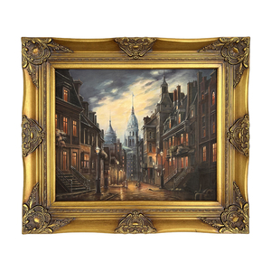 Venta al por mayor pinturas en lienzo personalizadas decoración artística de pared abstracto moderno barato 100% pintura al óleo pintada a mano para sala de estar - Product Image 1