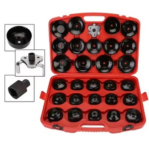 30Pcs 3/8 "1/2" Phổ Nhiệm Vụ Nặng Nề Tự Động Công Cụ Cap Loại Lọc Dầu Loại Bỏ Cờ Lê Ổ Cắm Phụ Kiện Thiết Lập Xe Công Cụ - Product Image 1
